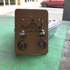 Capped Pearl Earrings