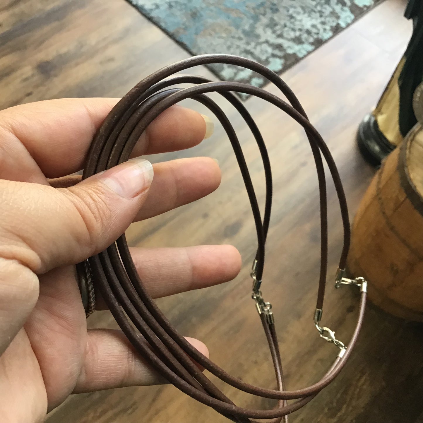 Leather Cord Necklace