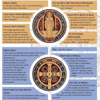 St Benedict Square Cross Car Blessing