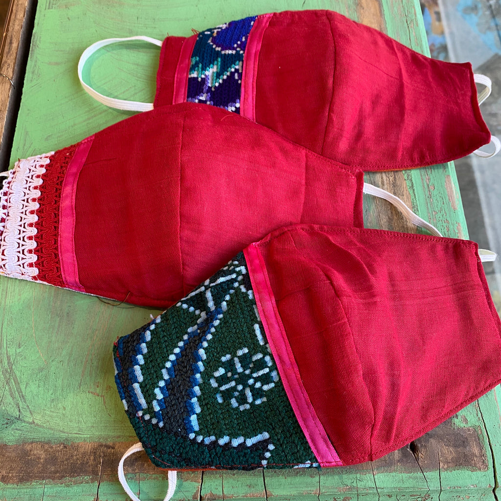 Ninja Style Embroidered Masks