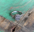 Italian Medal Rosary Rings