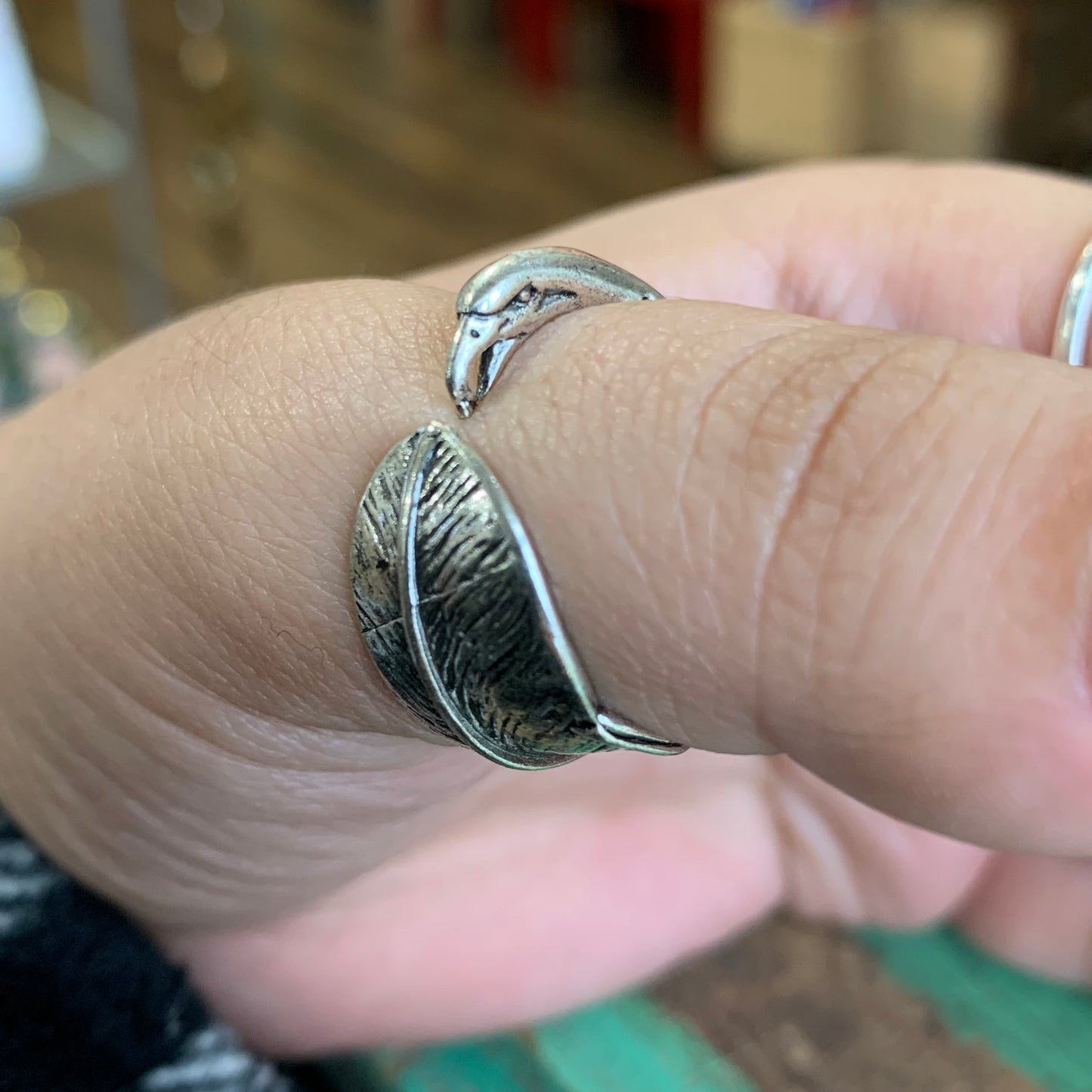 Bird Feather Ring