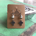 Capped Pearl Earrings