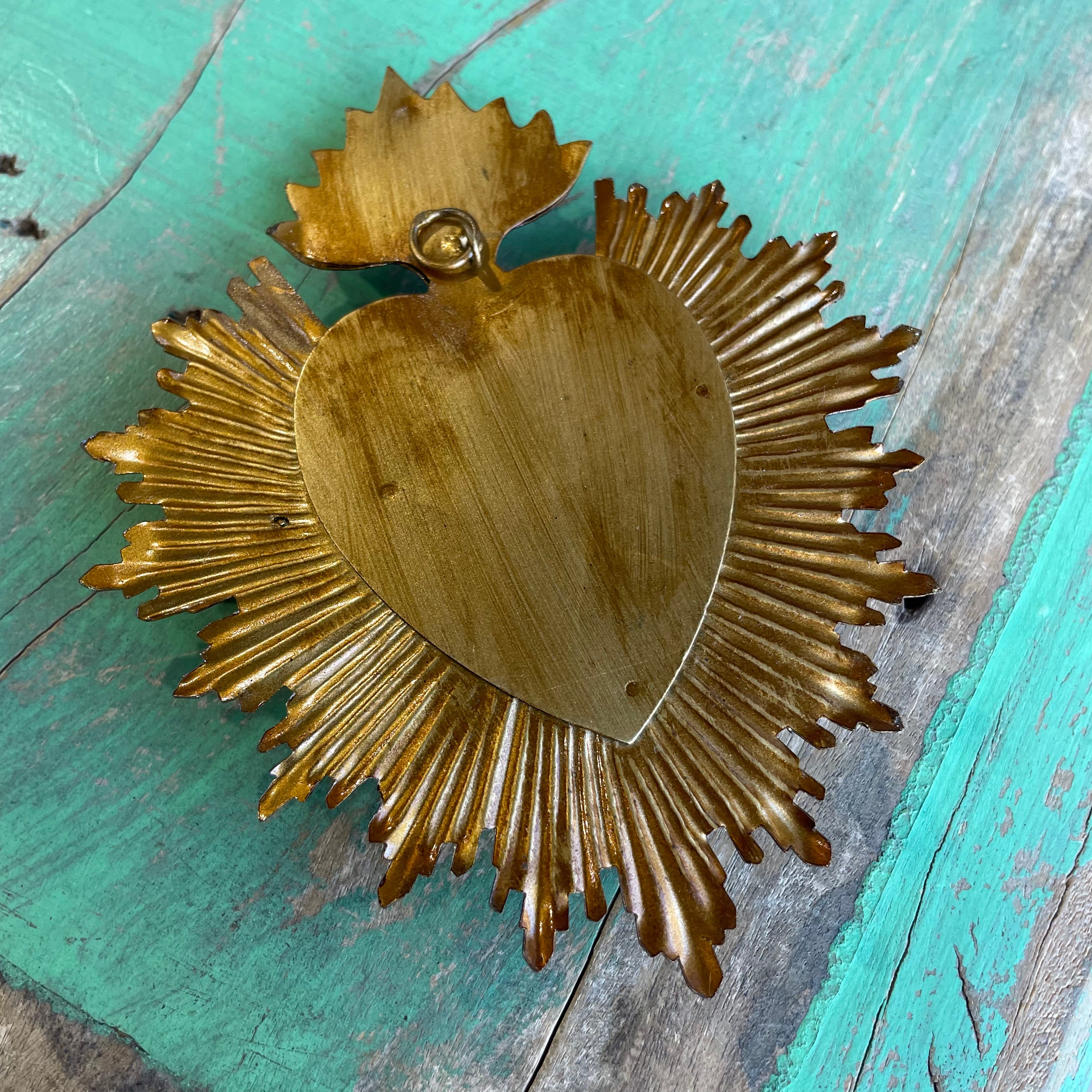 Flaming Sacred Heart 5" Box