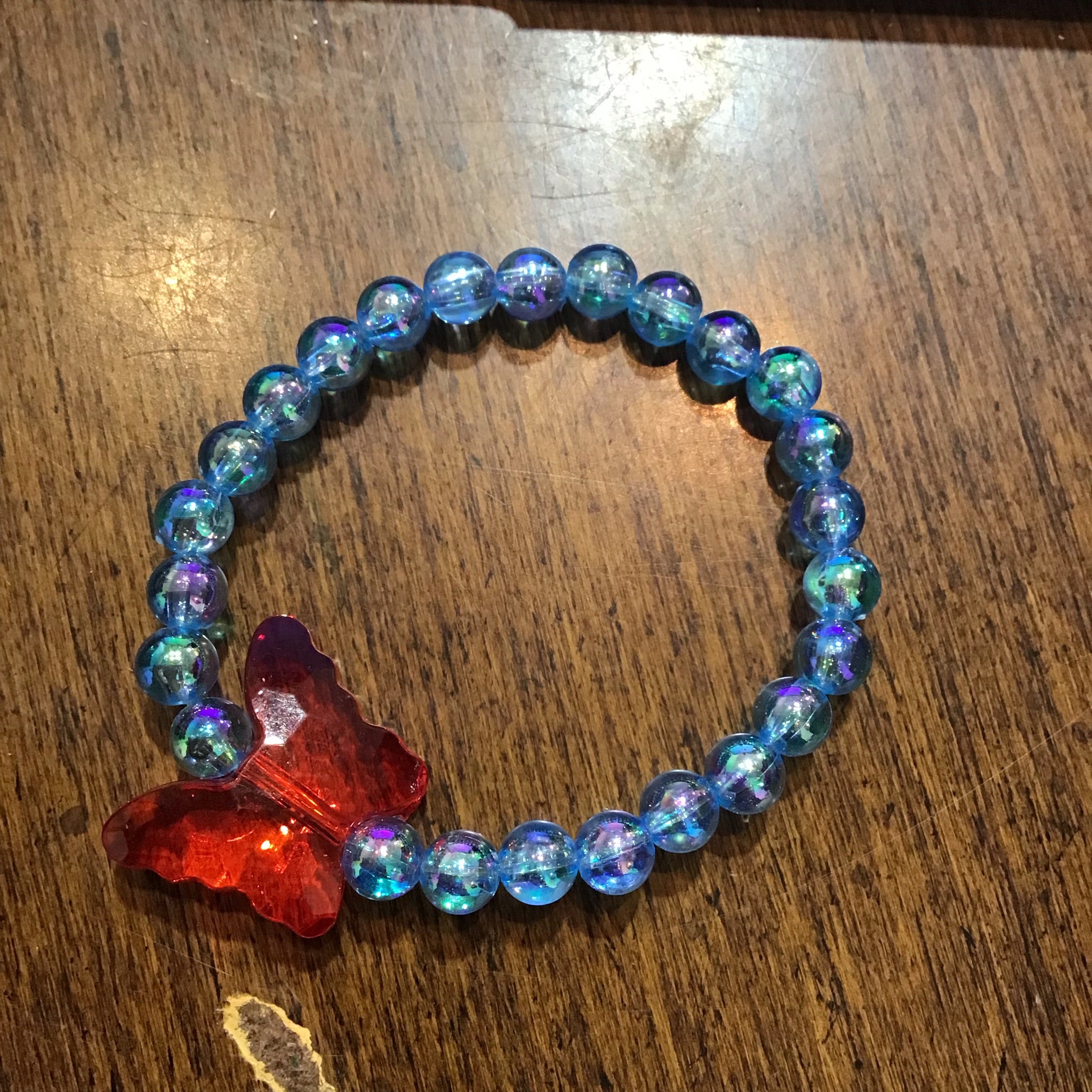 Little Girl Butterfly Bracelet