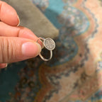 Sterling Silver St Benedict Ring Mini