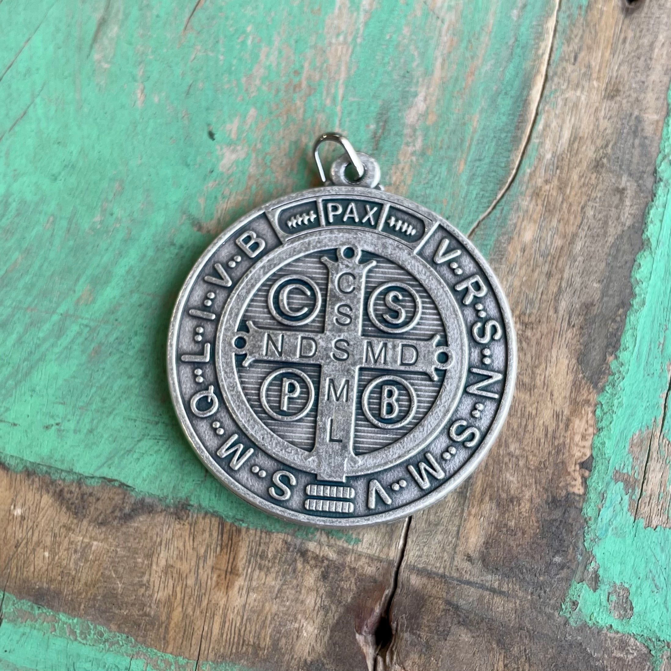 Big Italian Round St Benedict Medals