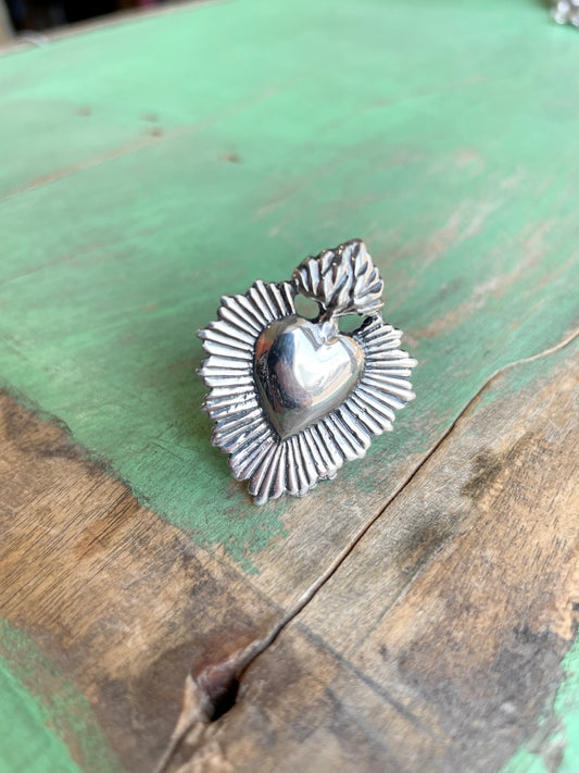 Gorgeous Sacred Heart Ring