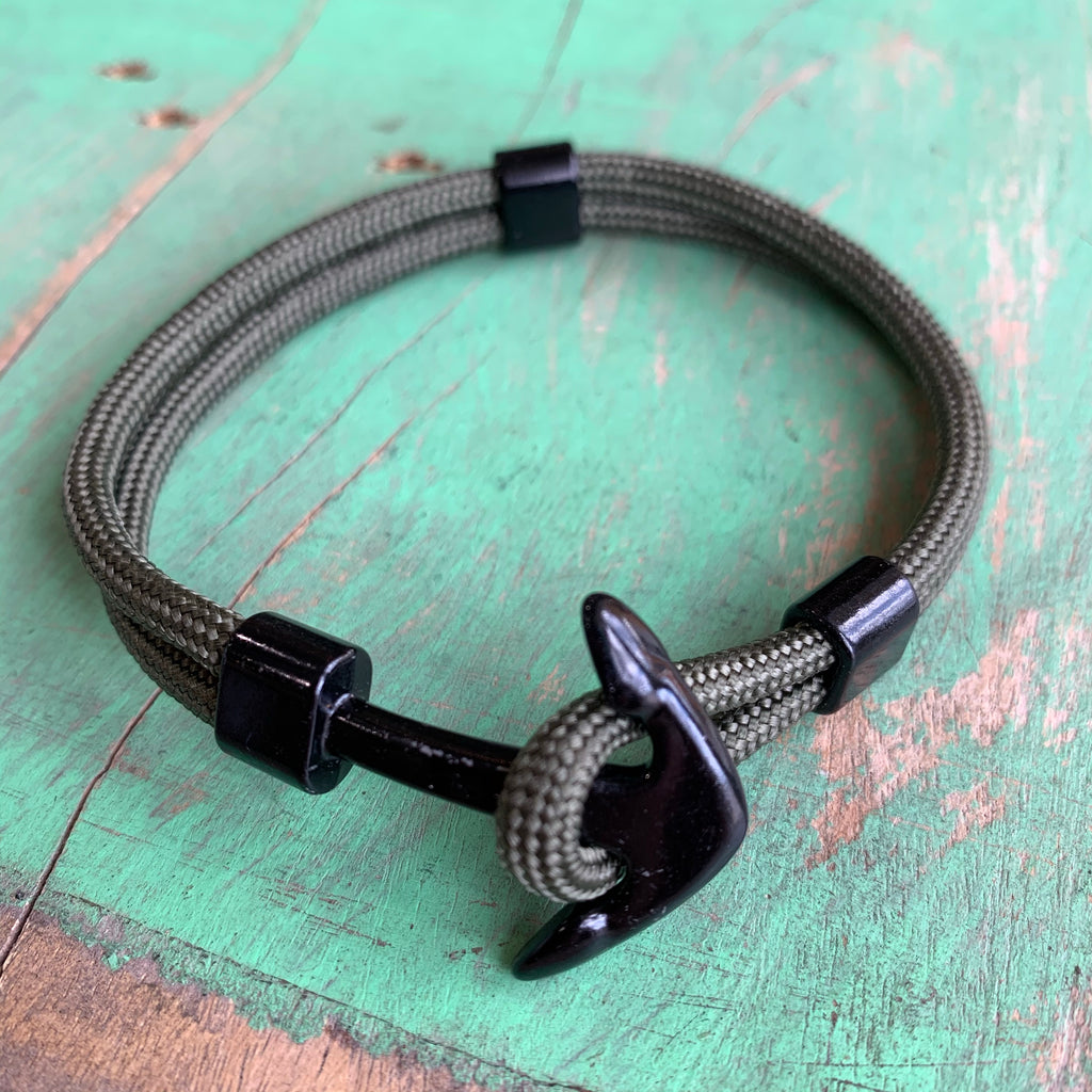 The Lord Is My Anchor Paracord Bracelet