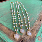 Freshwater Pearl Our Lady of Grace Necklace