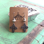 Capped Pearl Earrings