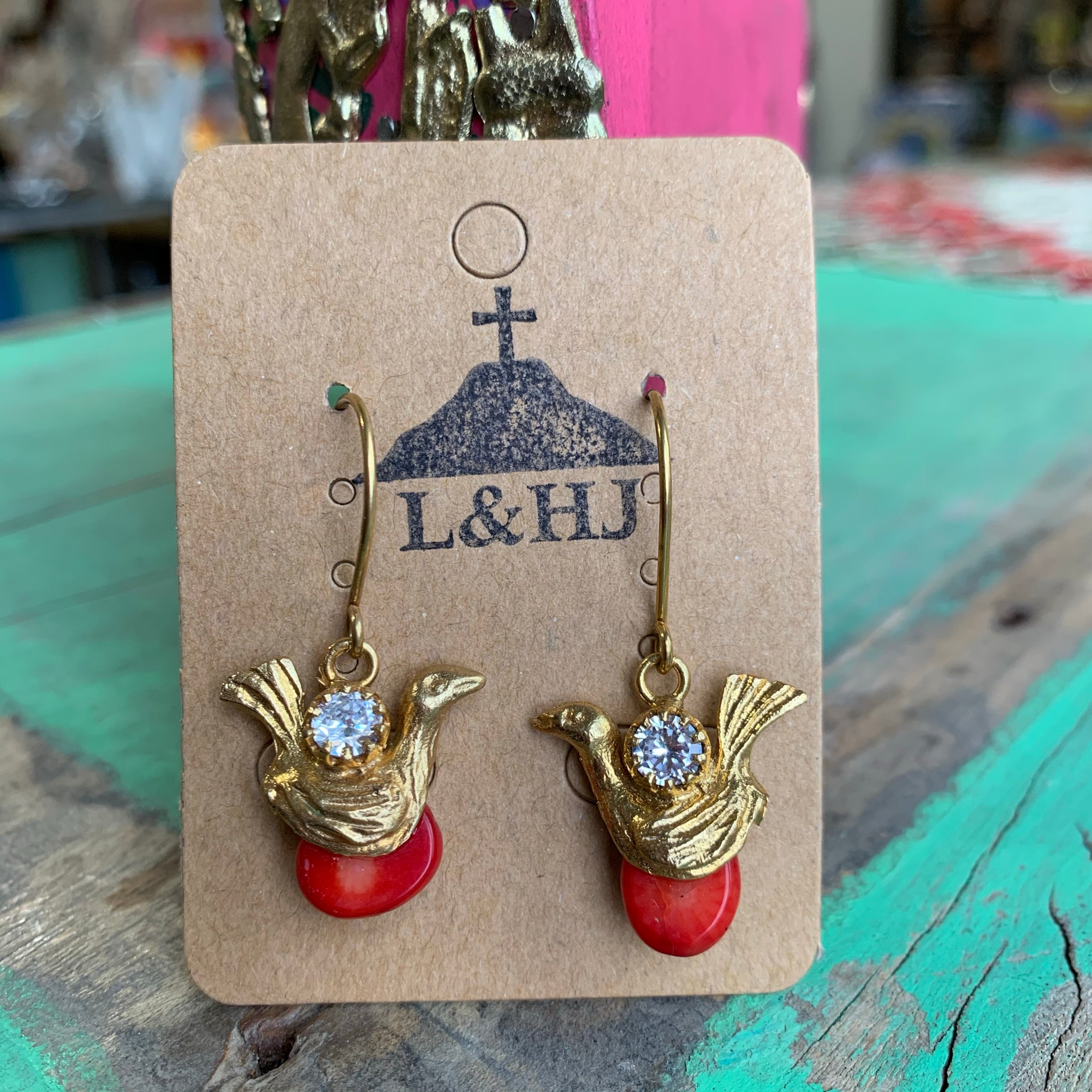 Lovebird Earrings