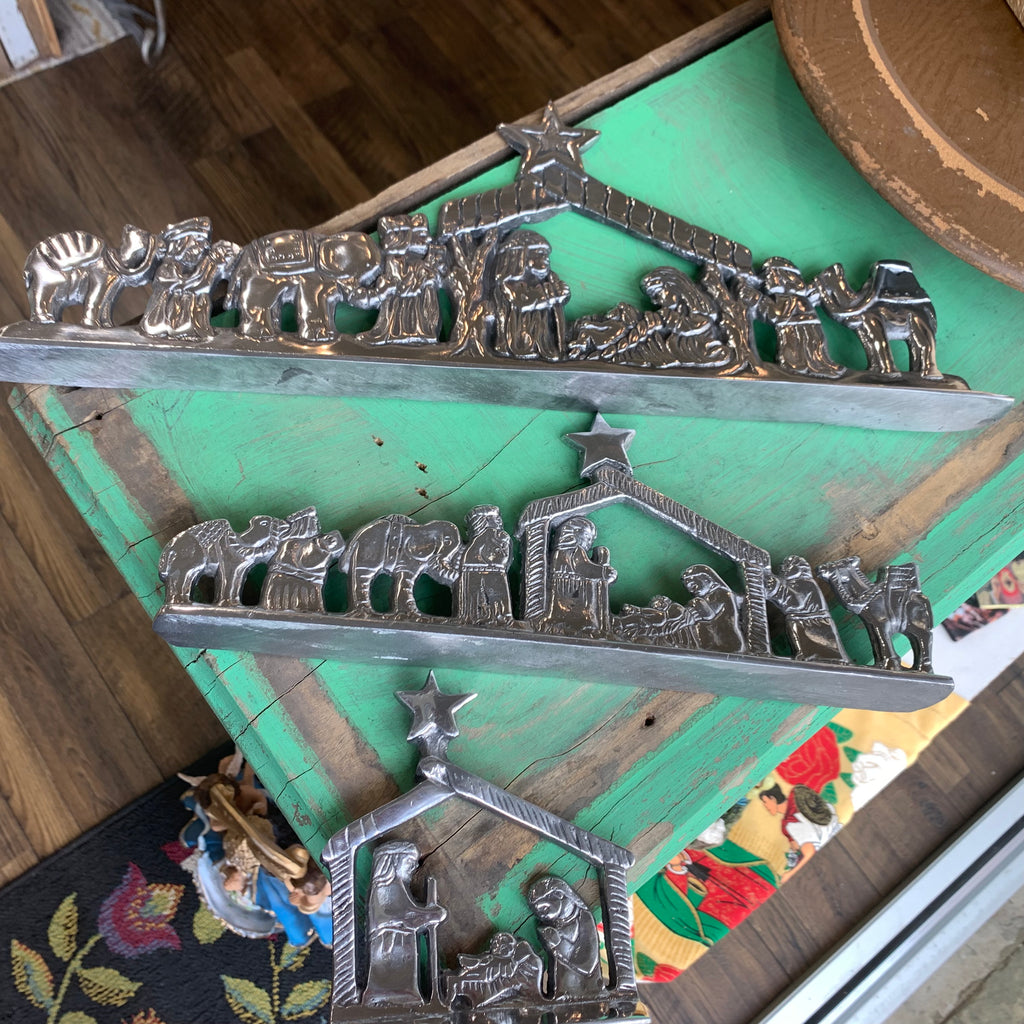 Pewter Nativity