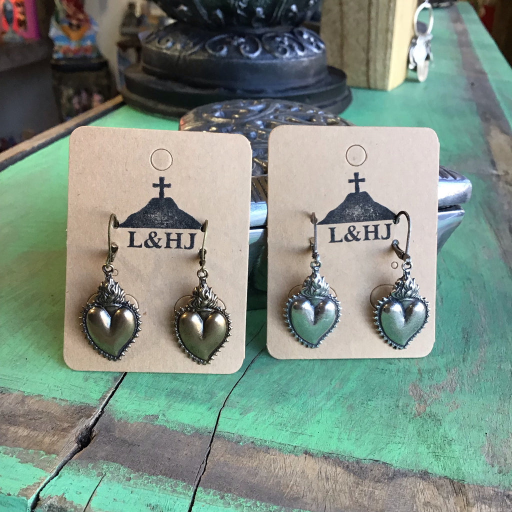 Sacred Heart Forever Earrings