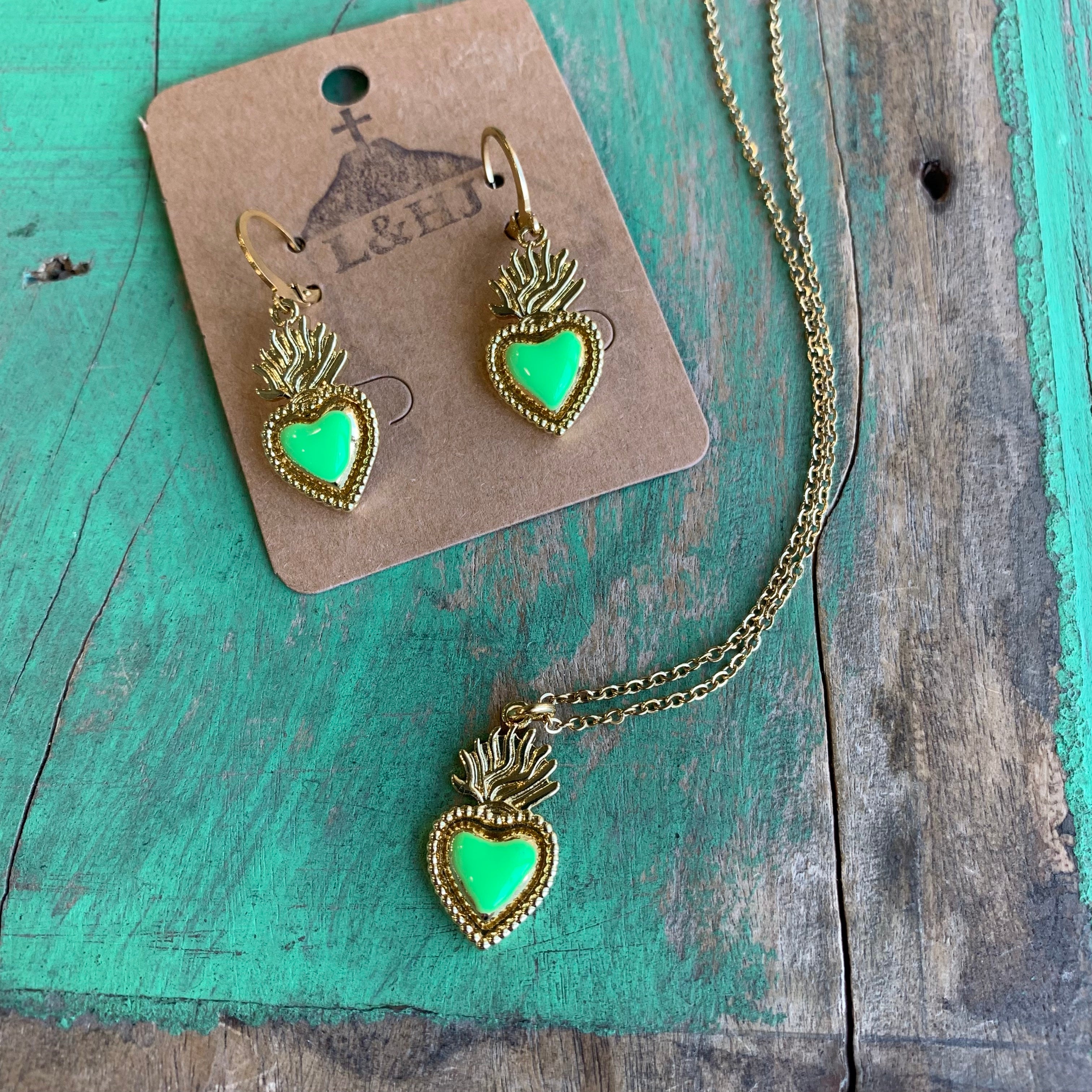 Neon Sacred Heart Set