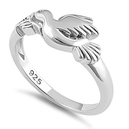 Sterling Silver Holy Spirit Ring