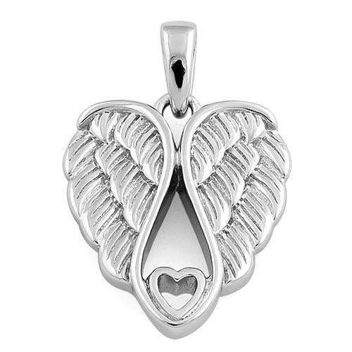 Wings Heart Pendant