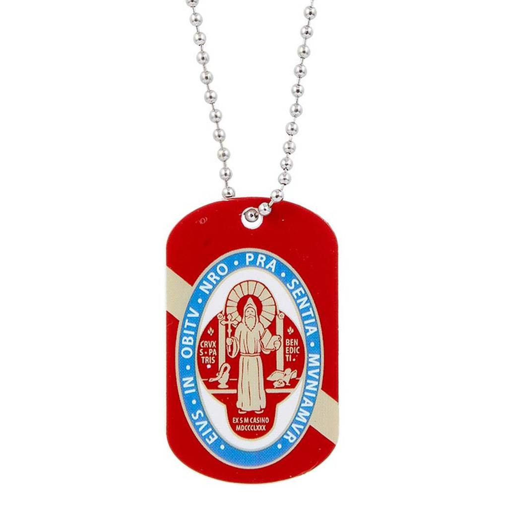 St Benedict Name Tag
