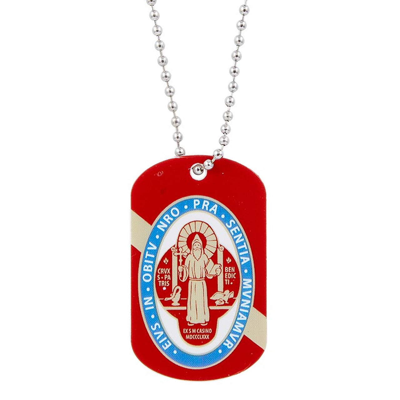 St Benedict Name Tag